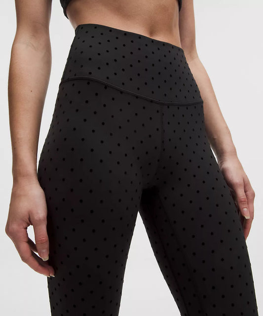 Luxe Bags NYC™ High Rise Leggings Flocked