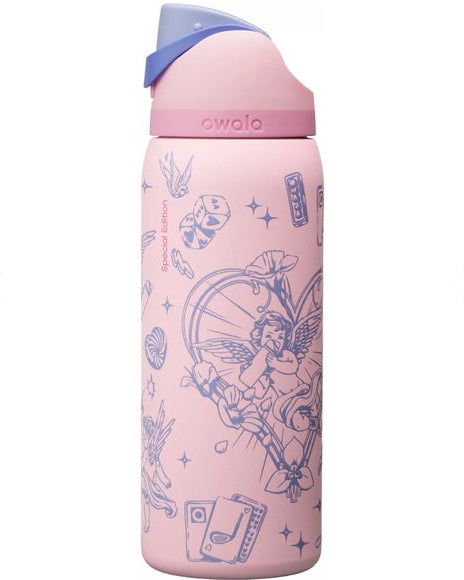 32 oz. FreeSip Stainless Steel Water Bottle - Shot to the Heart